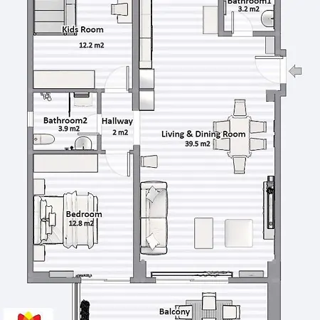 Bay View Апартаменты